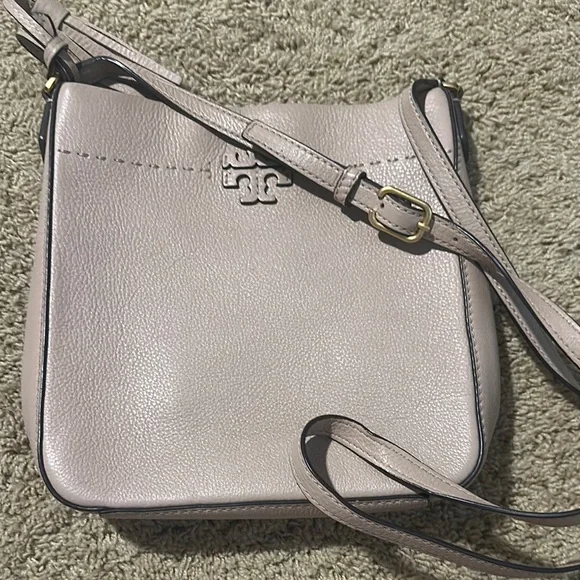 ショルダーバッグ・ポシェット Tory Burch  Crossbody Bags Women Leather Gray Leather crossbody bag Tory Burch Grey in Leather - 55530075